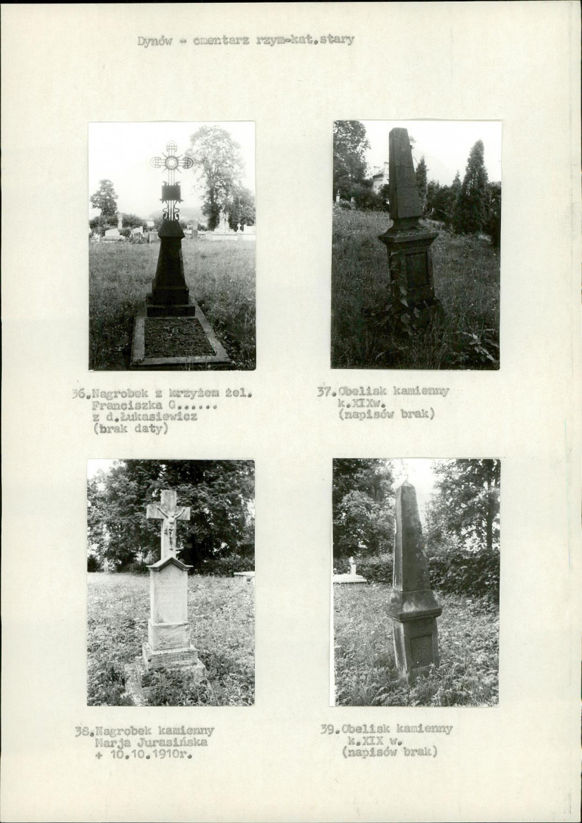 Karta cmentarza, skan nr 13