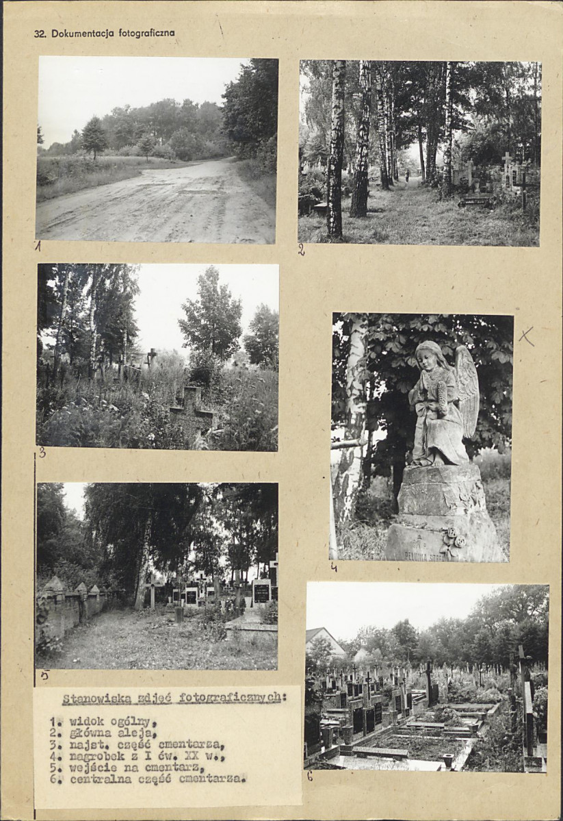 Karta cmentarza, skan nr 4