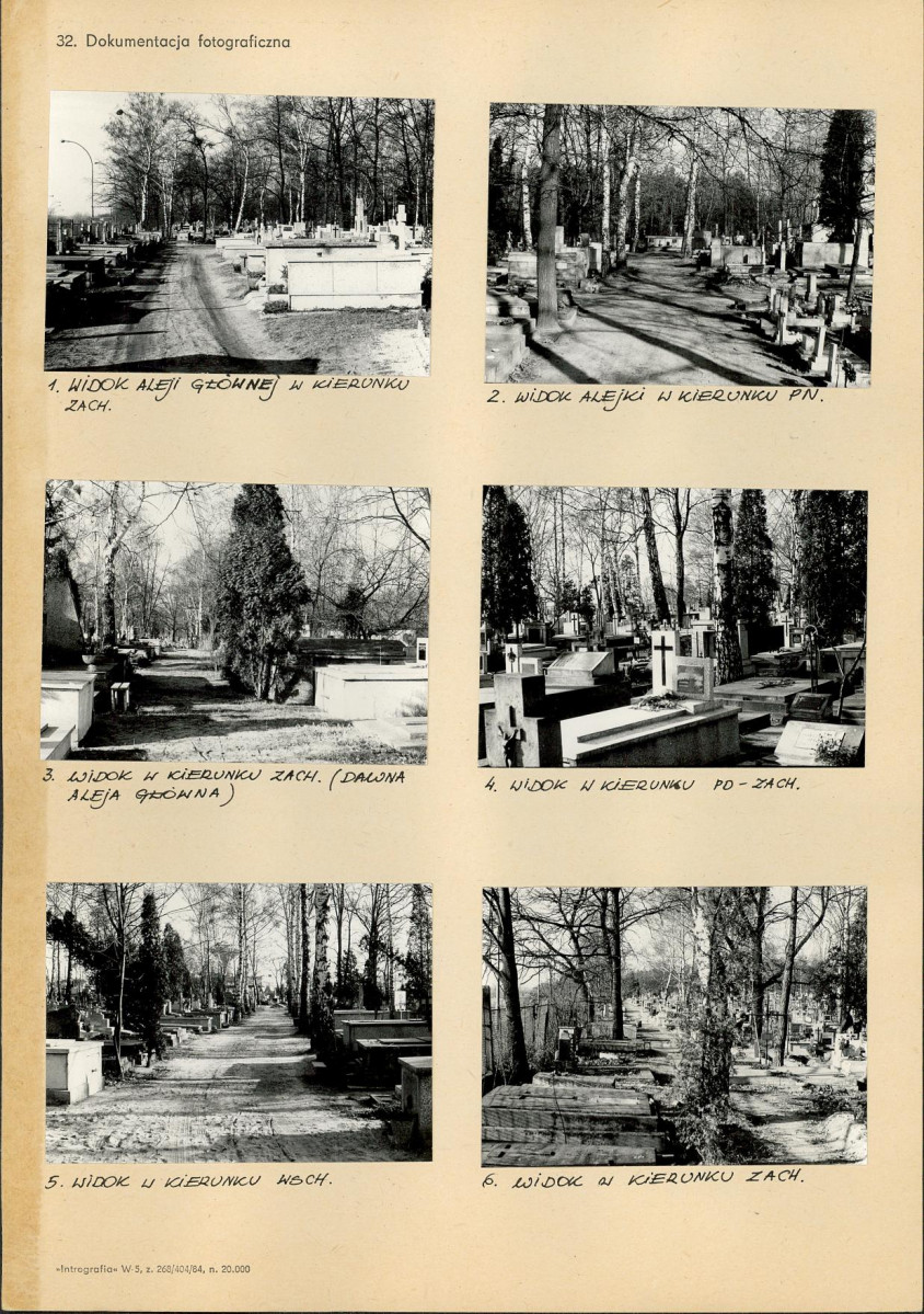 Karta cmentarza, skan nr 6