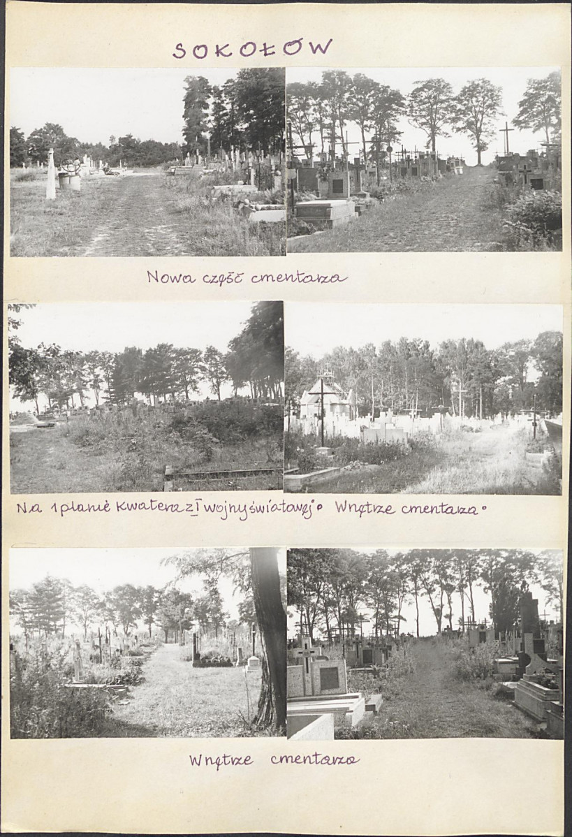 Karta cmentarza, skan nr 5