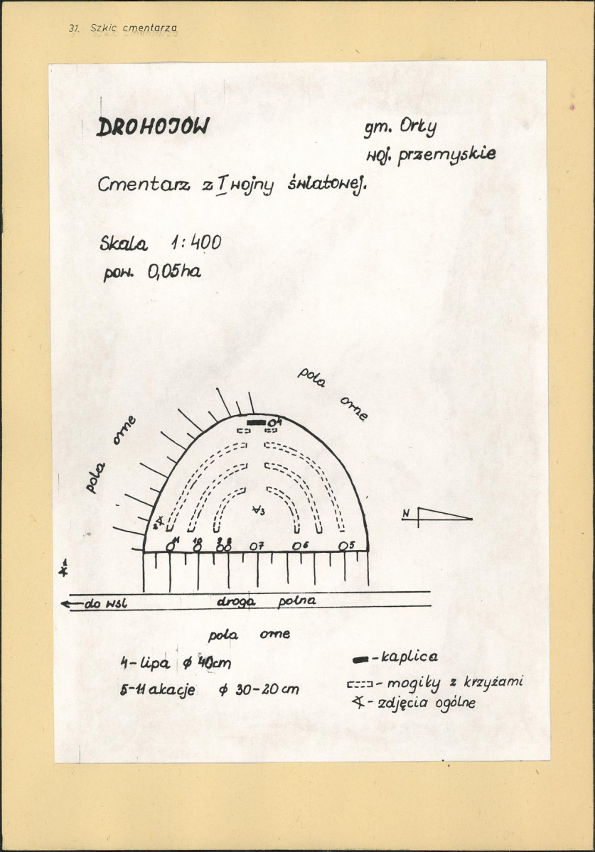Karta cmentarza, skan nr 3