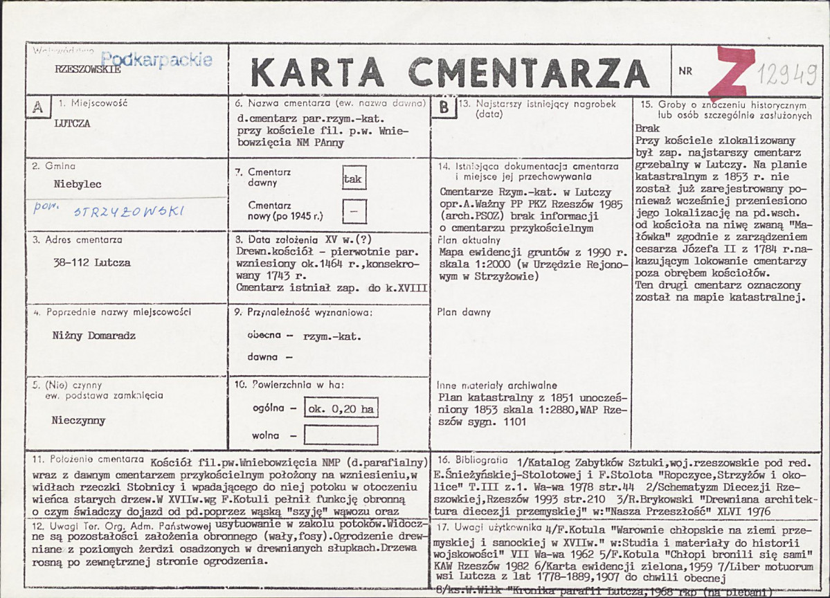 Karta cmentarza, skan nr 1