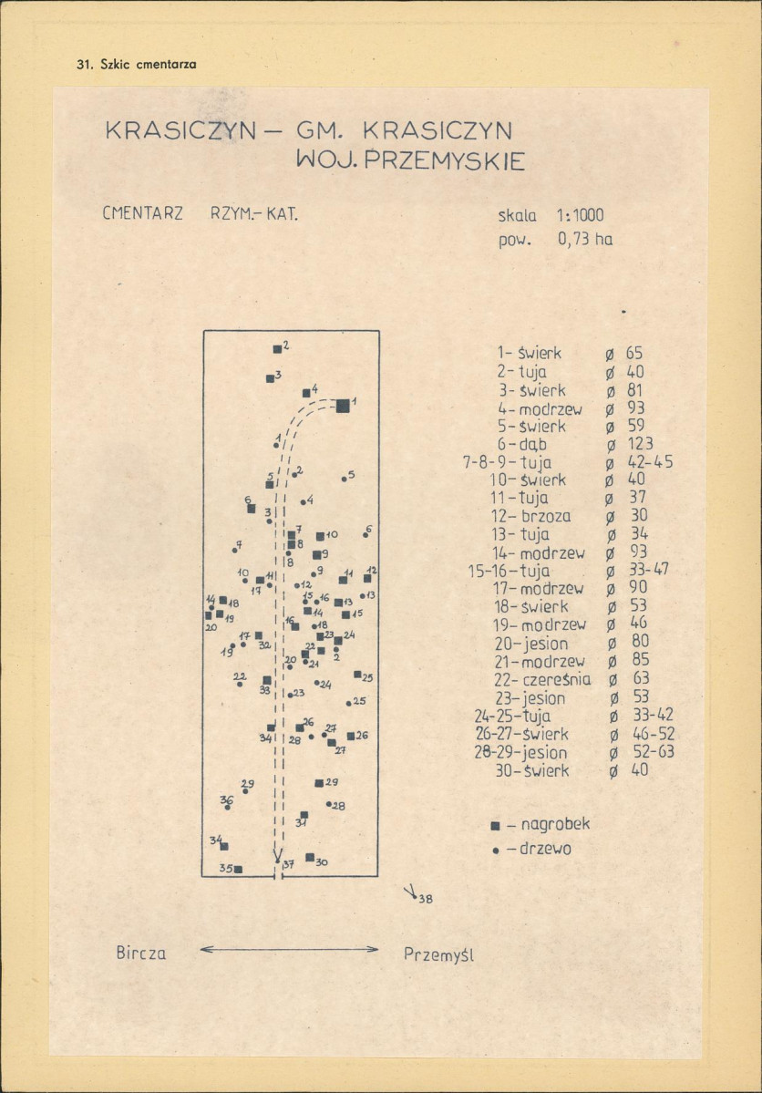 Karta cmentarza, skan nr 3