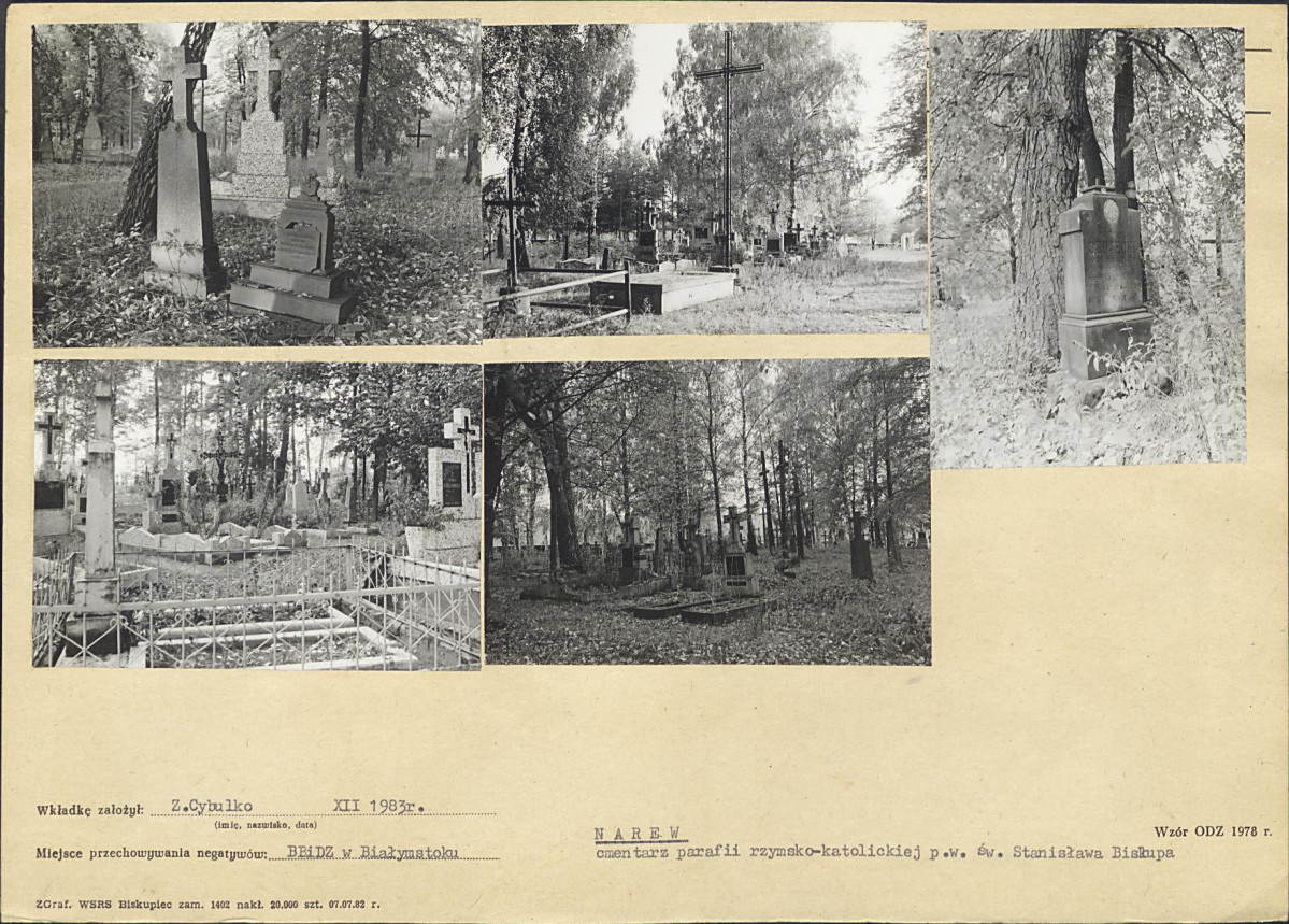 Karta cmentarza, skan nr 6