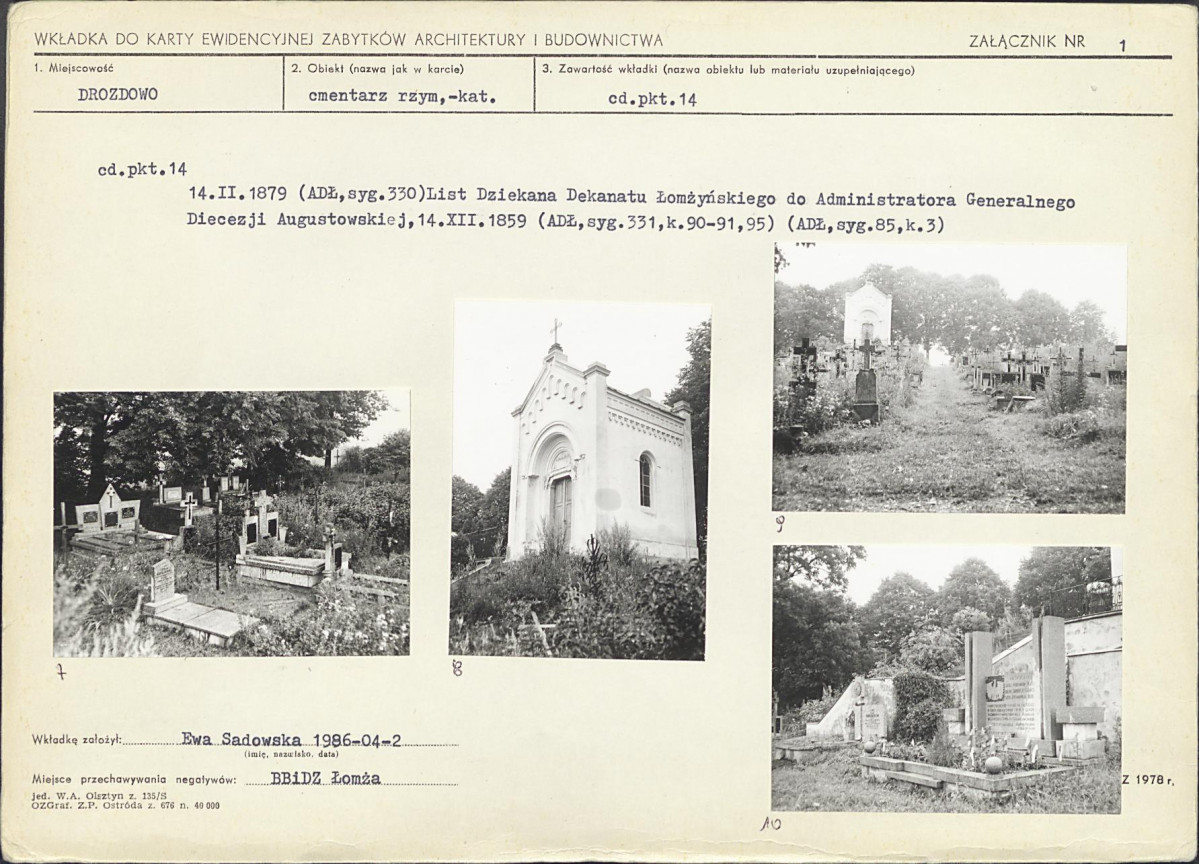 Karta cmentarza, skan nr 5