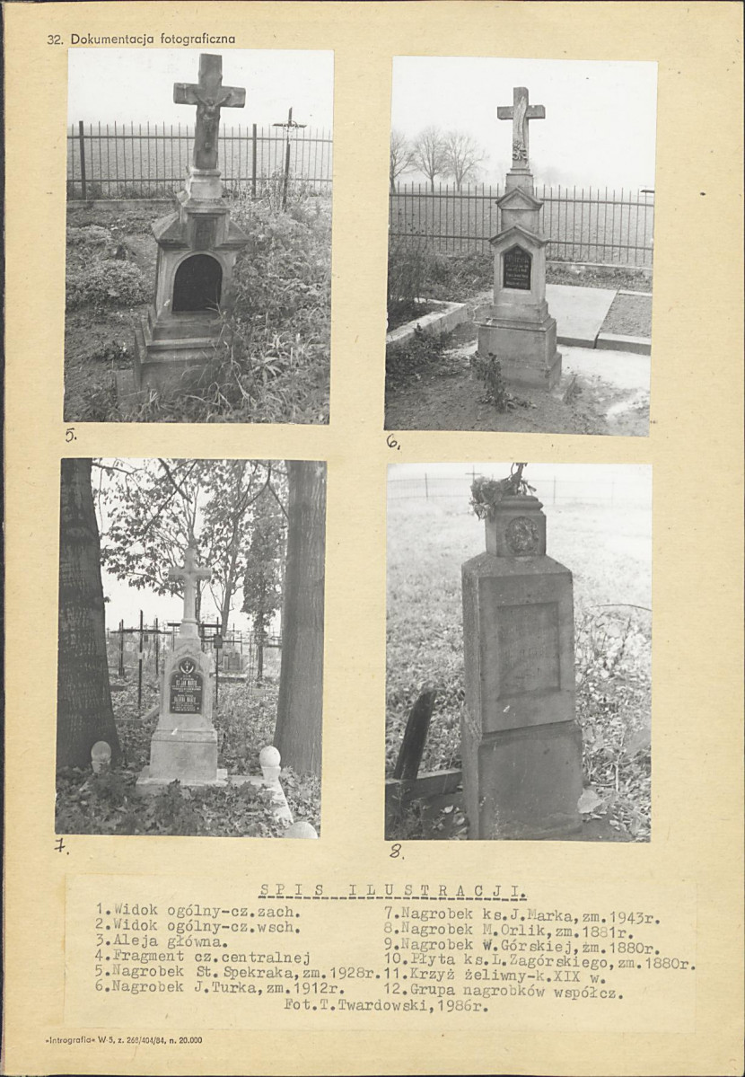 Karta cmentarza, skan nr 5