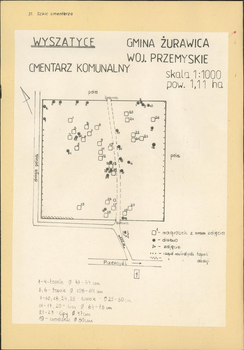Karta cmentarza, skan nr 3