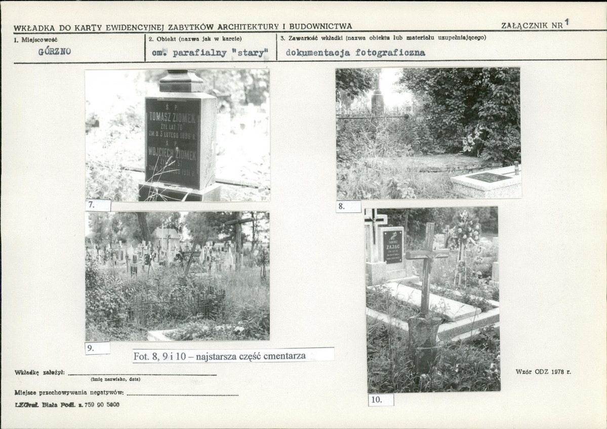 Karta cmentarza, skan nr 5