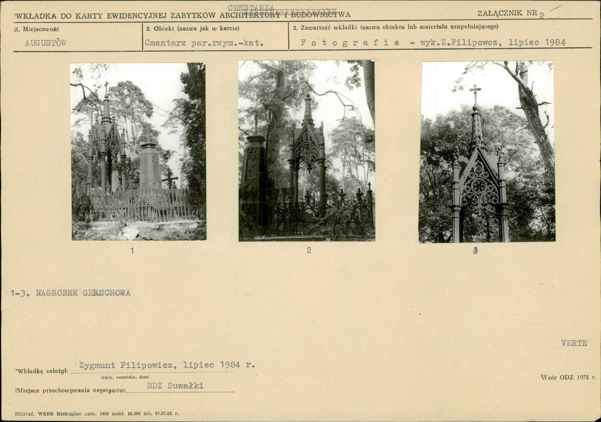 Karta cmentarza, skan nr 6