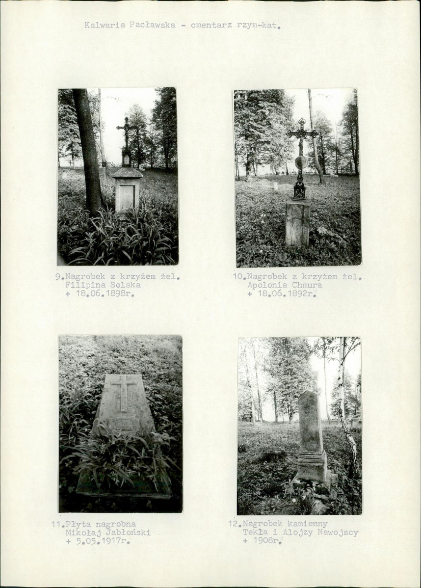 Karta cmentarza, skan nr 6