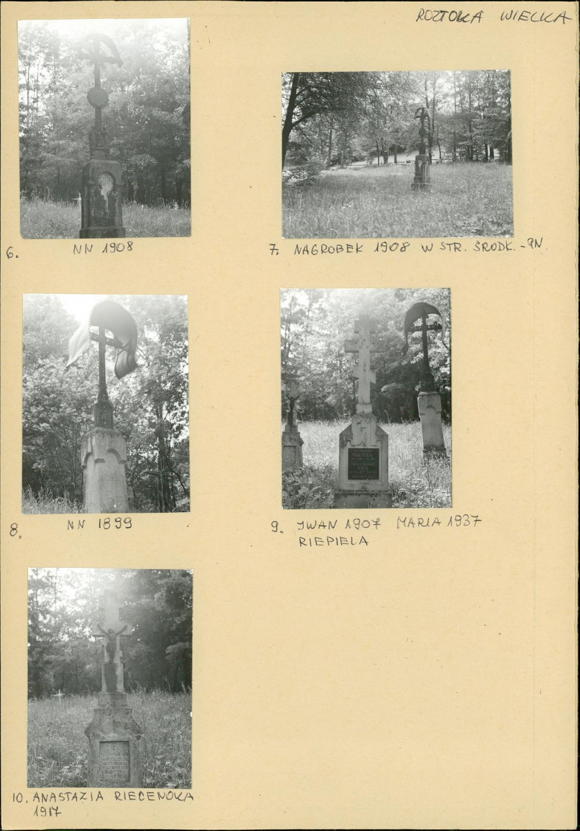 Karta cmentarza, skan nr 5
