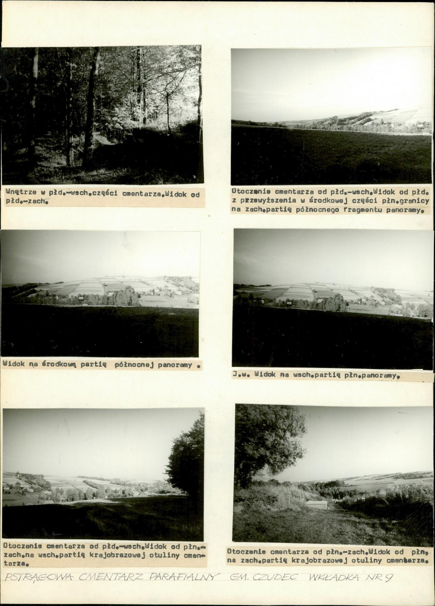Karta cmentarza, skan nr 14