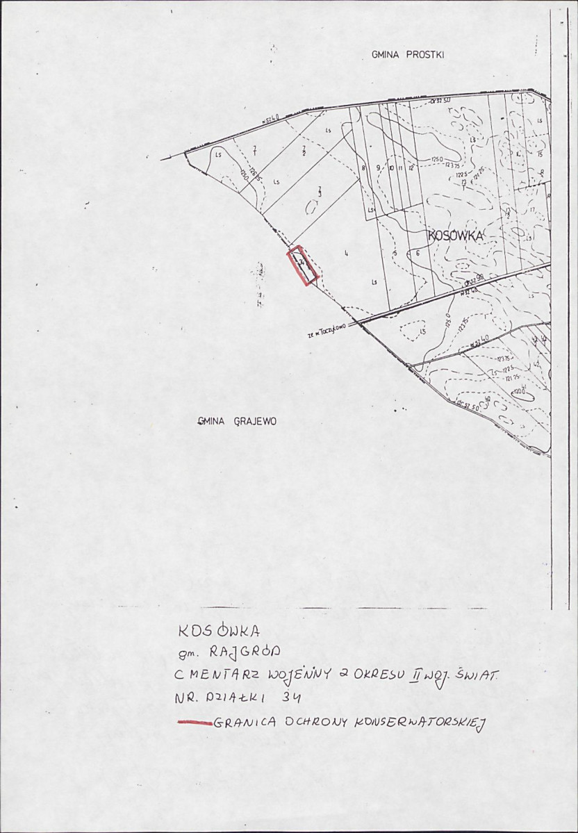 Karta cmentarza, skan nr 6