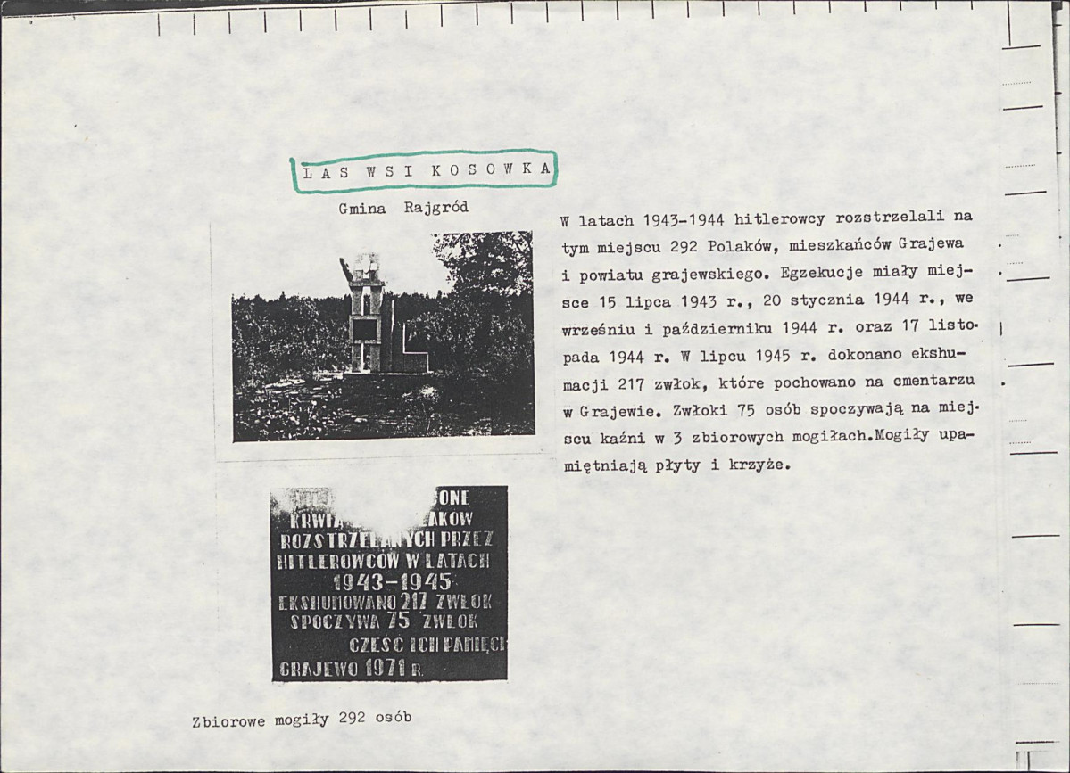 Karta cmentarza, skan nr 9