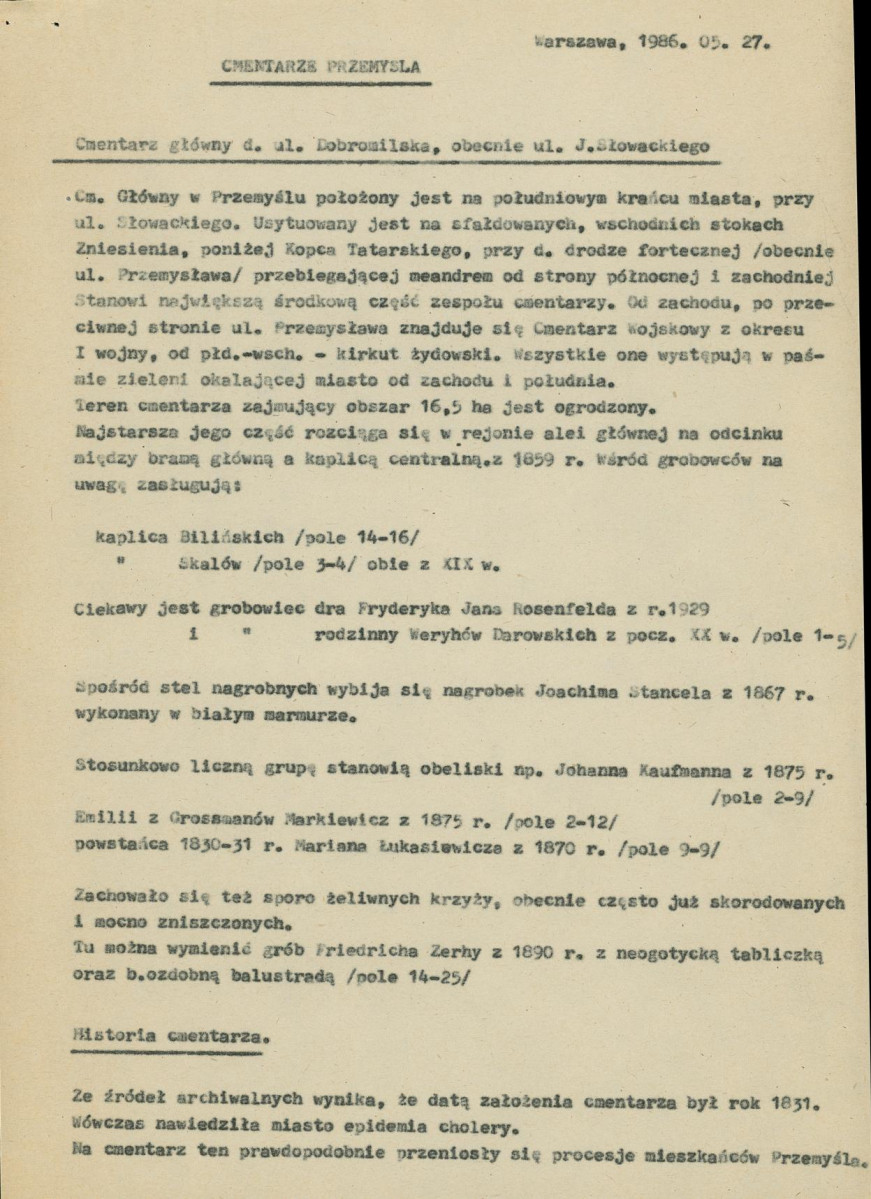 Karta cmentarza, skan nr 5