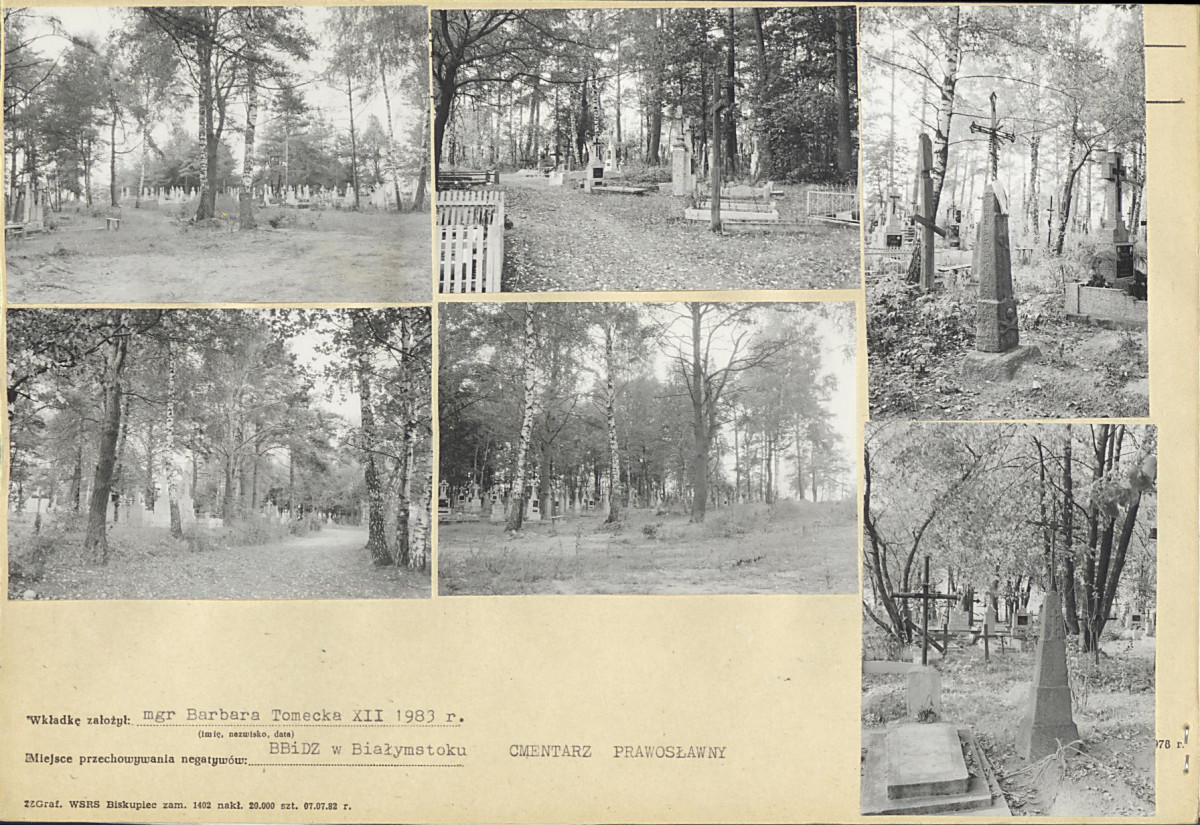 Karta cmentarza, skan nr 6