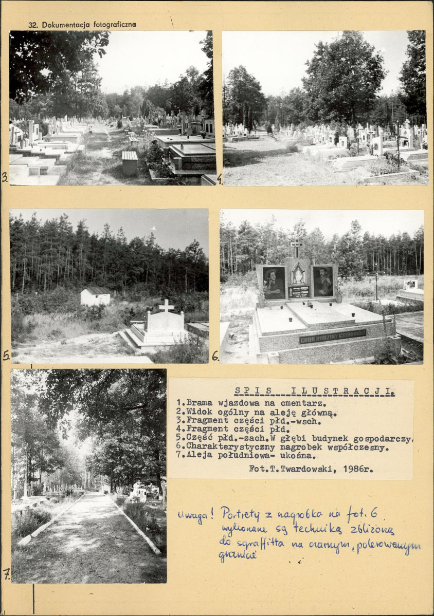 Karta cmentarza, skan nr 5