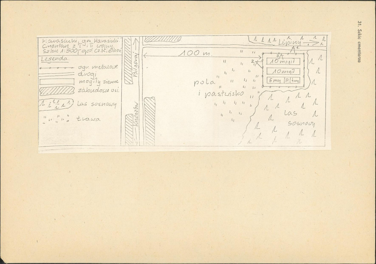 Karta cmentarza, skan nr 3