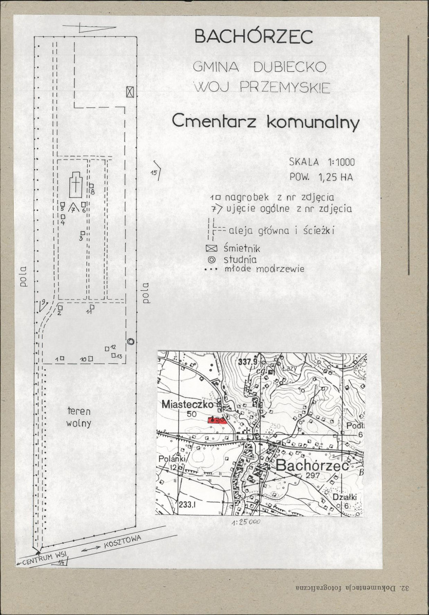 Karta cmentarza, skan nr 3