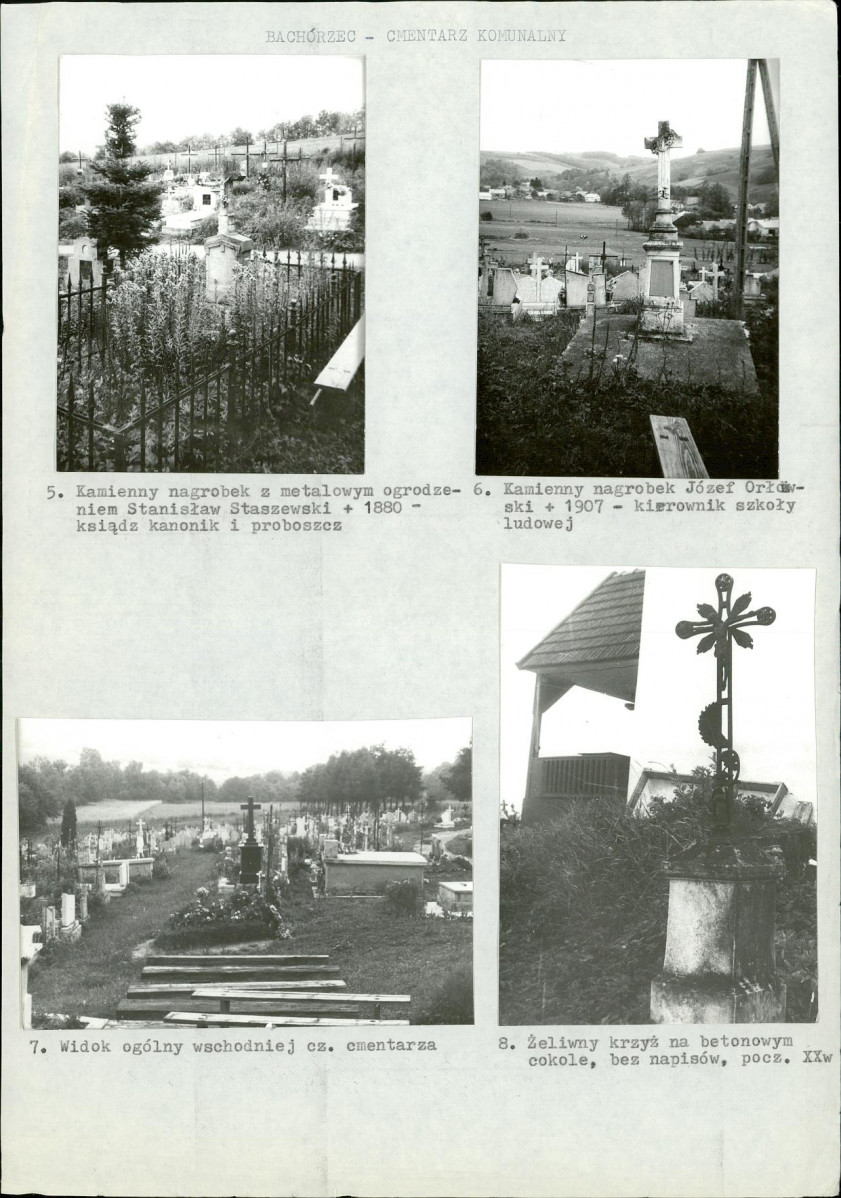 Karta cmentarza, skan nr 6