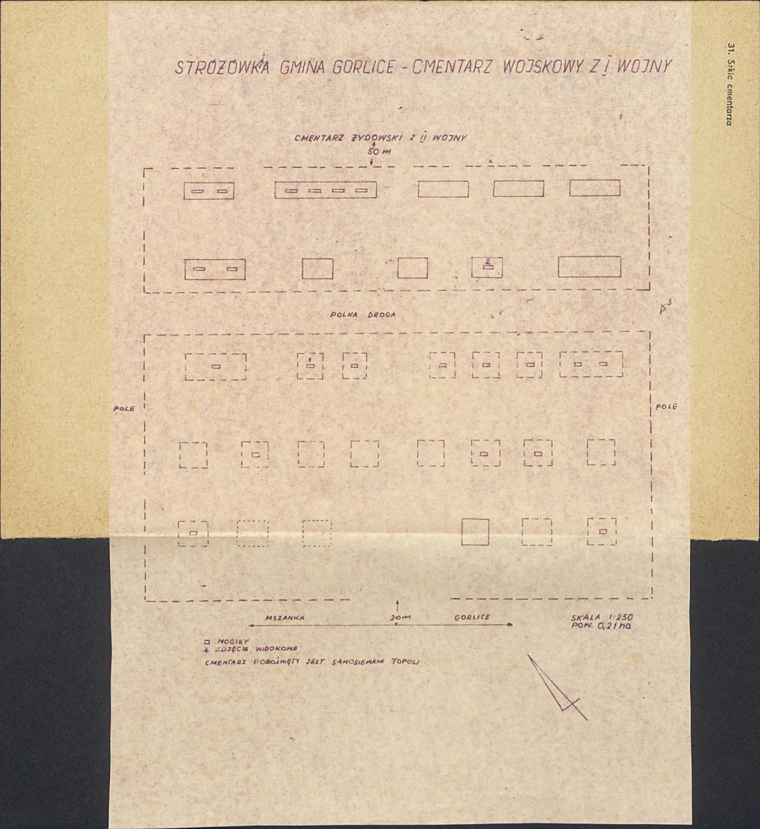 Karta cmentarza, skan nr 3