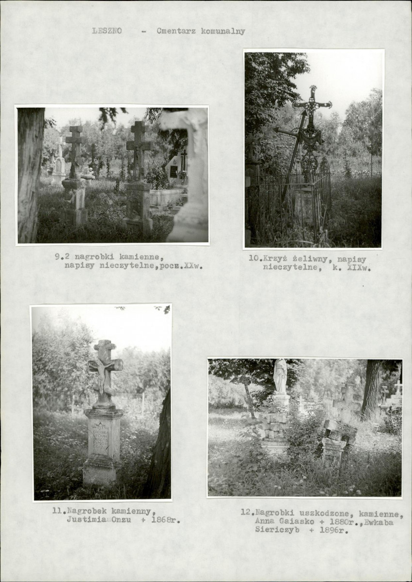 Karta cmentarza, skan nr 6