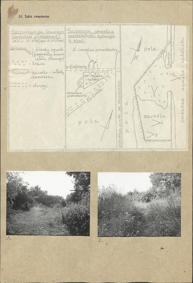 Karta cmentarza, skan nr 3
