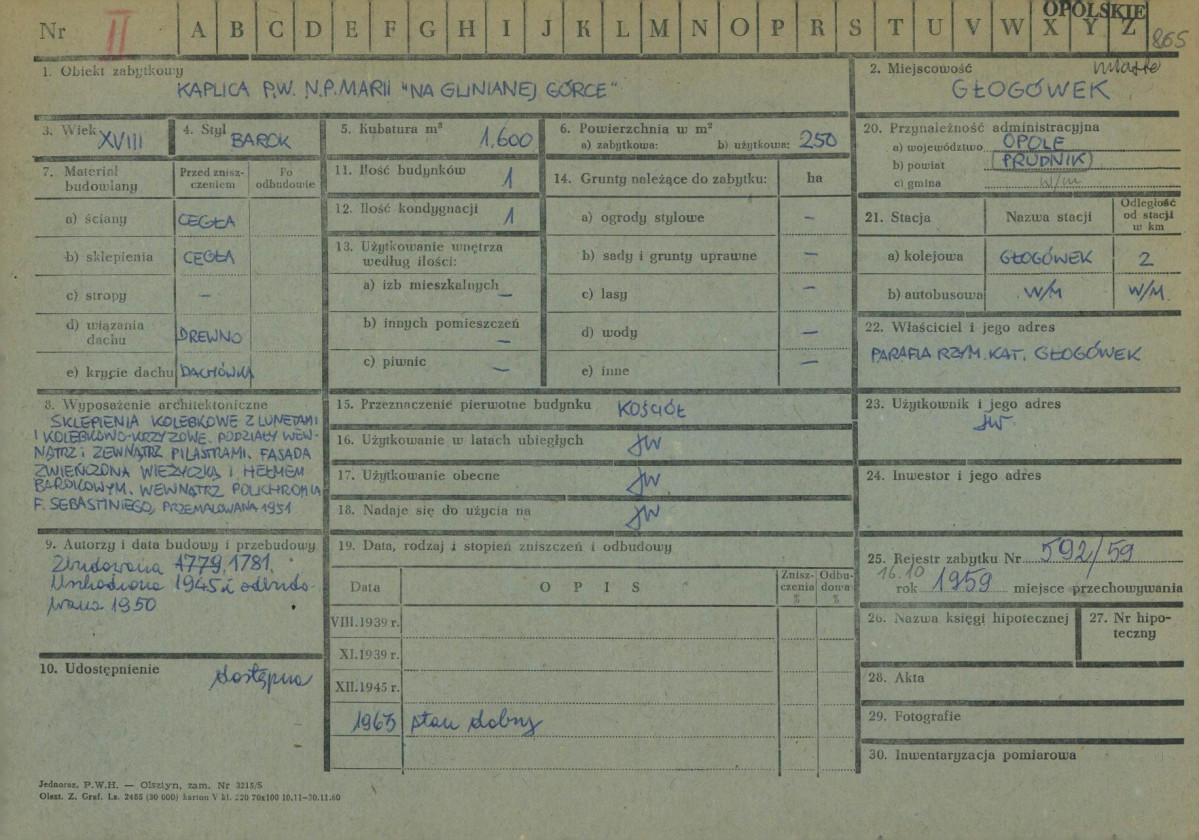 KZ - Karta zielona, skan nr 1