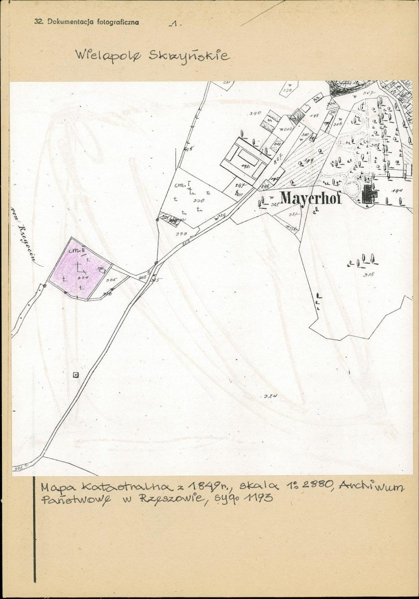 Karta cmentarza, skan nr 5