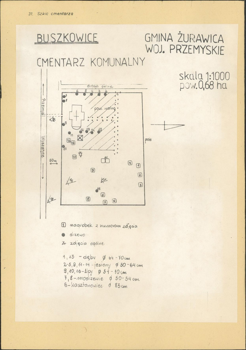 Karta cmentarza, skan nr 3