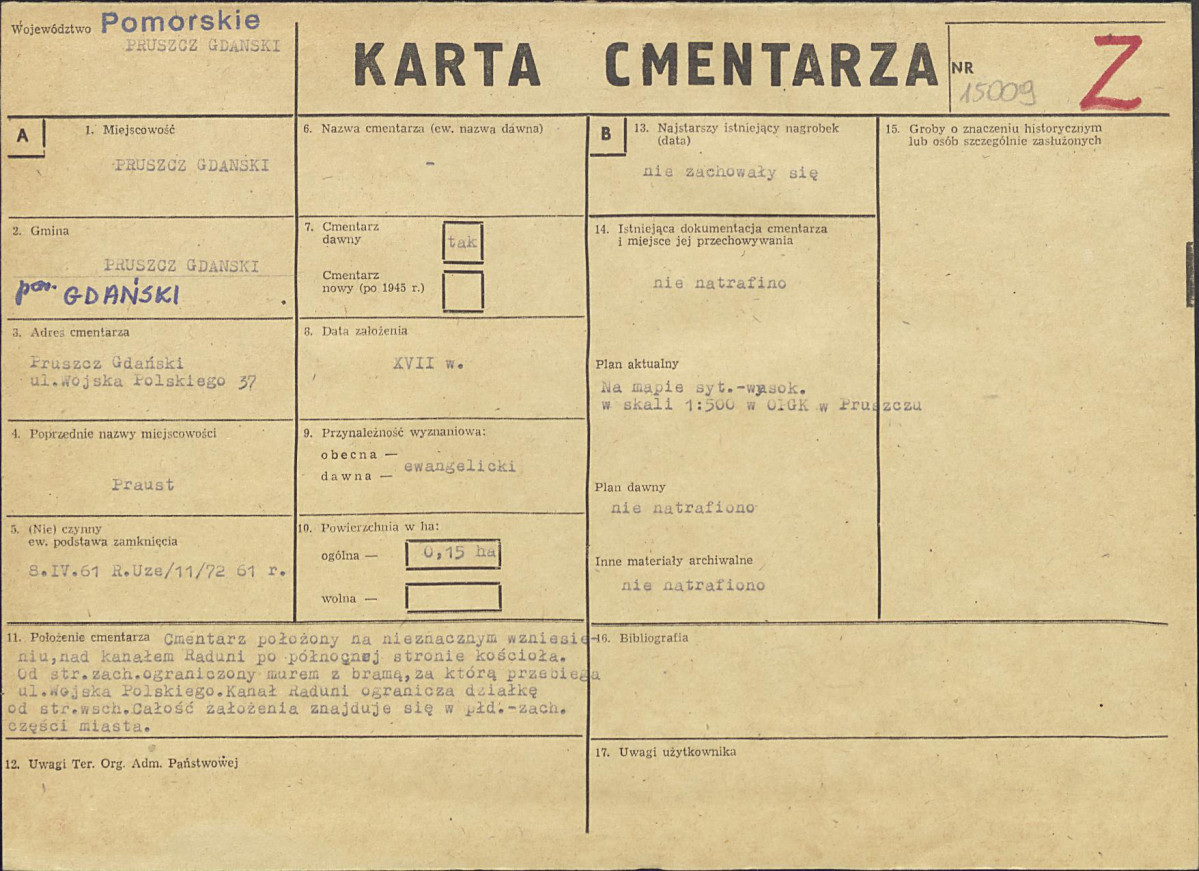 Karta cmentarza, skan nr 1