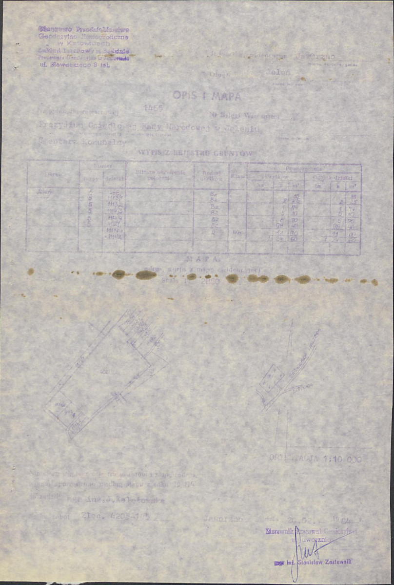 Karta cmentarza, skan nr 5