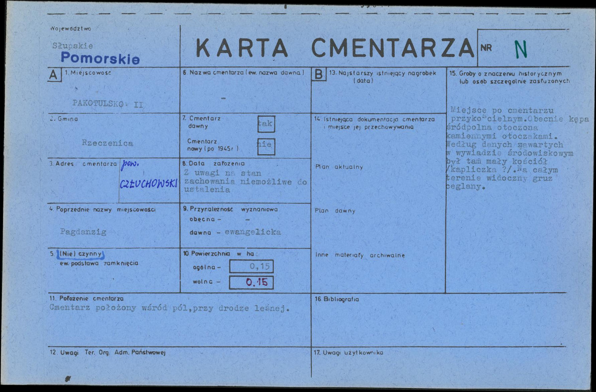 Karta cmentarza, skan nr 1
