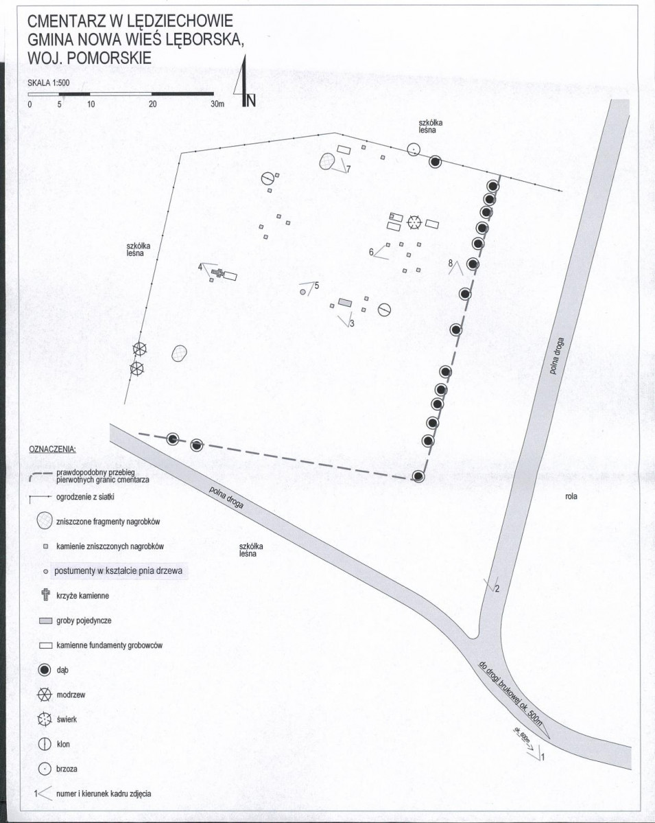 Karta cmentarza, skan nr 3