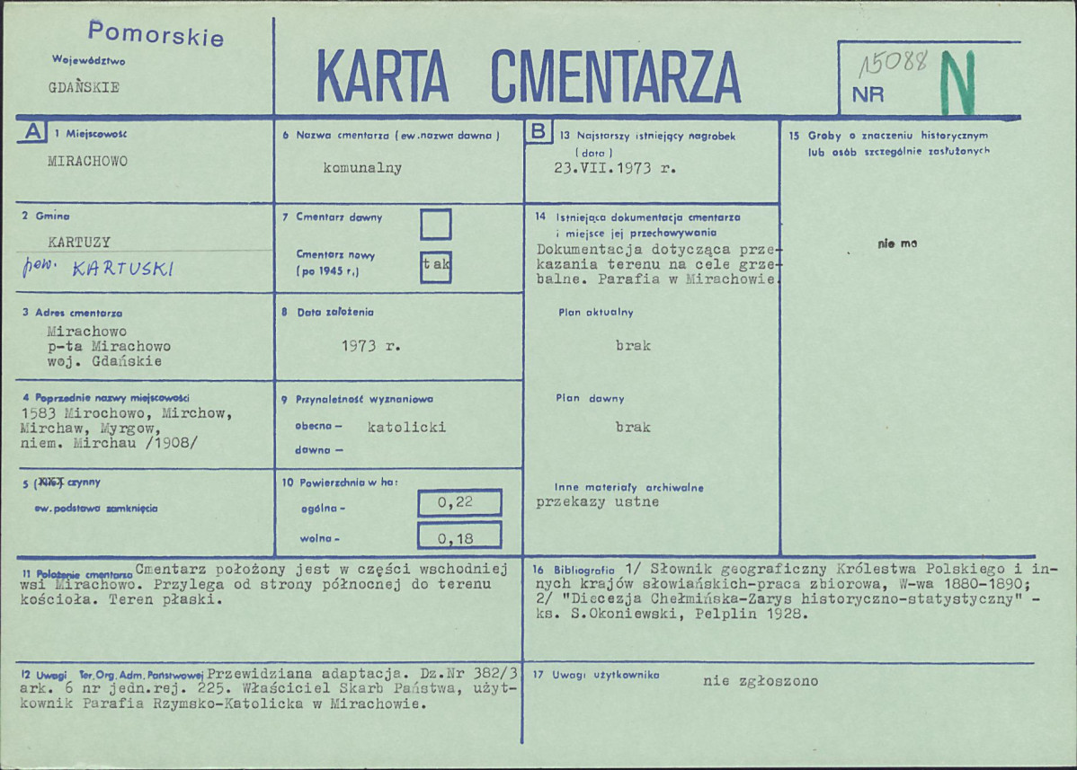 Karta cmentarza, skan nr 1