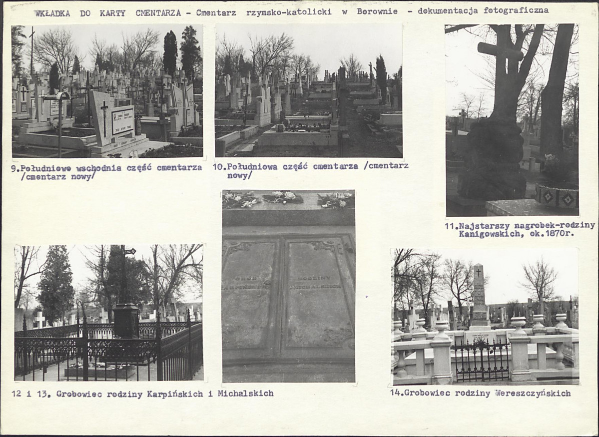 Karta cmentarza, skan nr 5