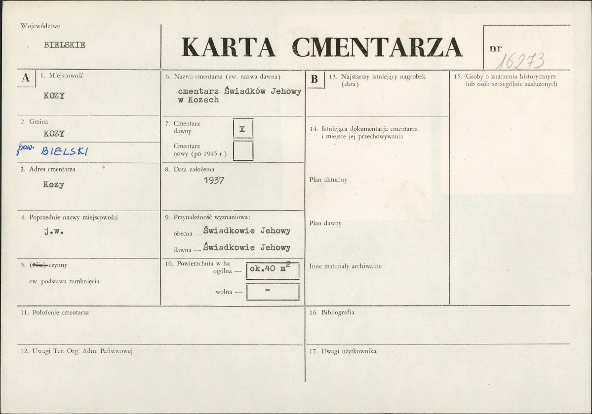 Karta cmentarza, skan nr 1