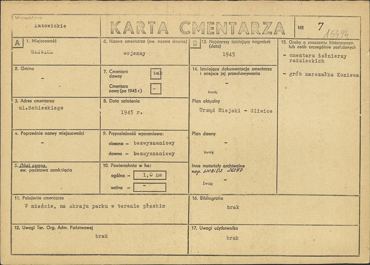 Karta cmentarza, skan nr 1