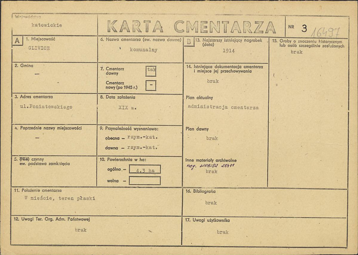 Karta cmentarza, skan nr 1