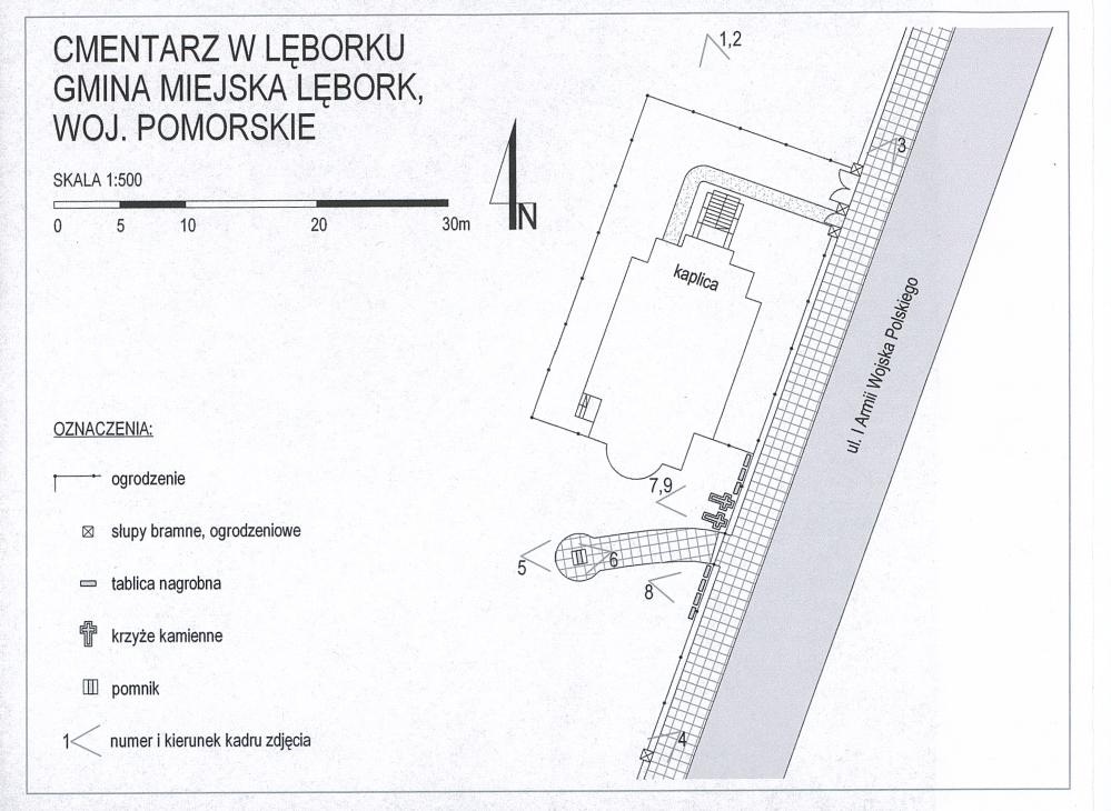 Karta cmentarza, skan nr 3