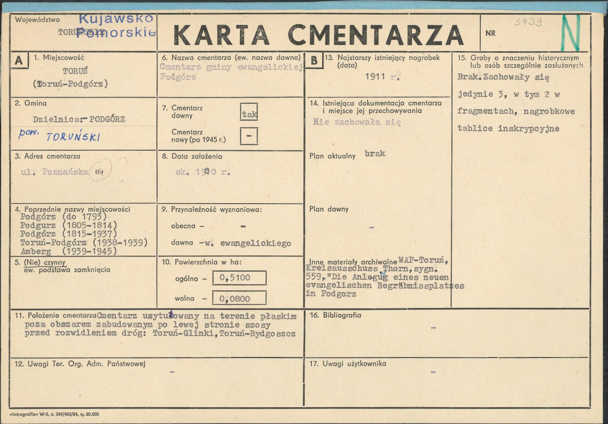 Karta cmentarza, skan nr 1