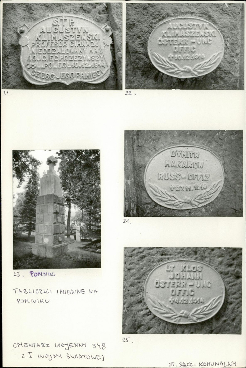 Karta cmentarza, skan nr 8