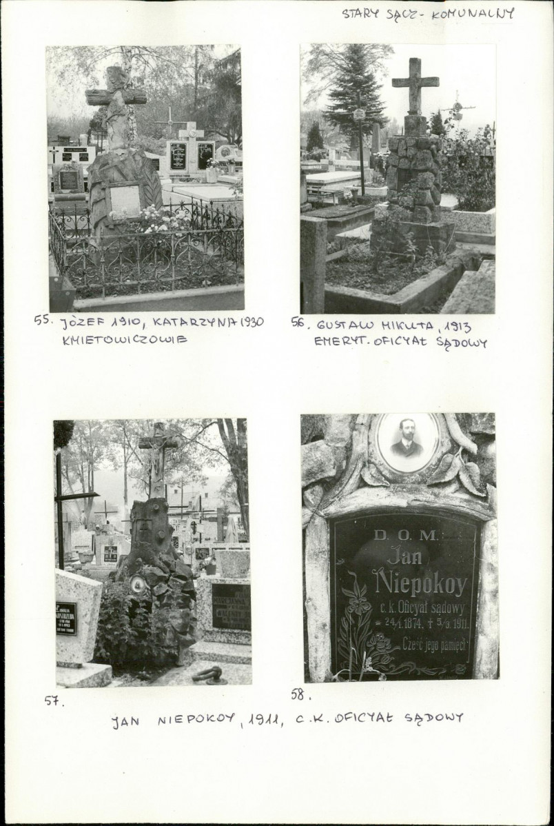 Karta cmentarza, skan nr 16
