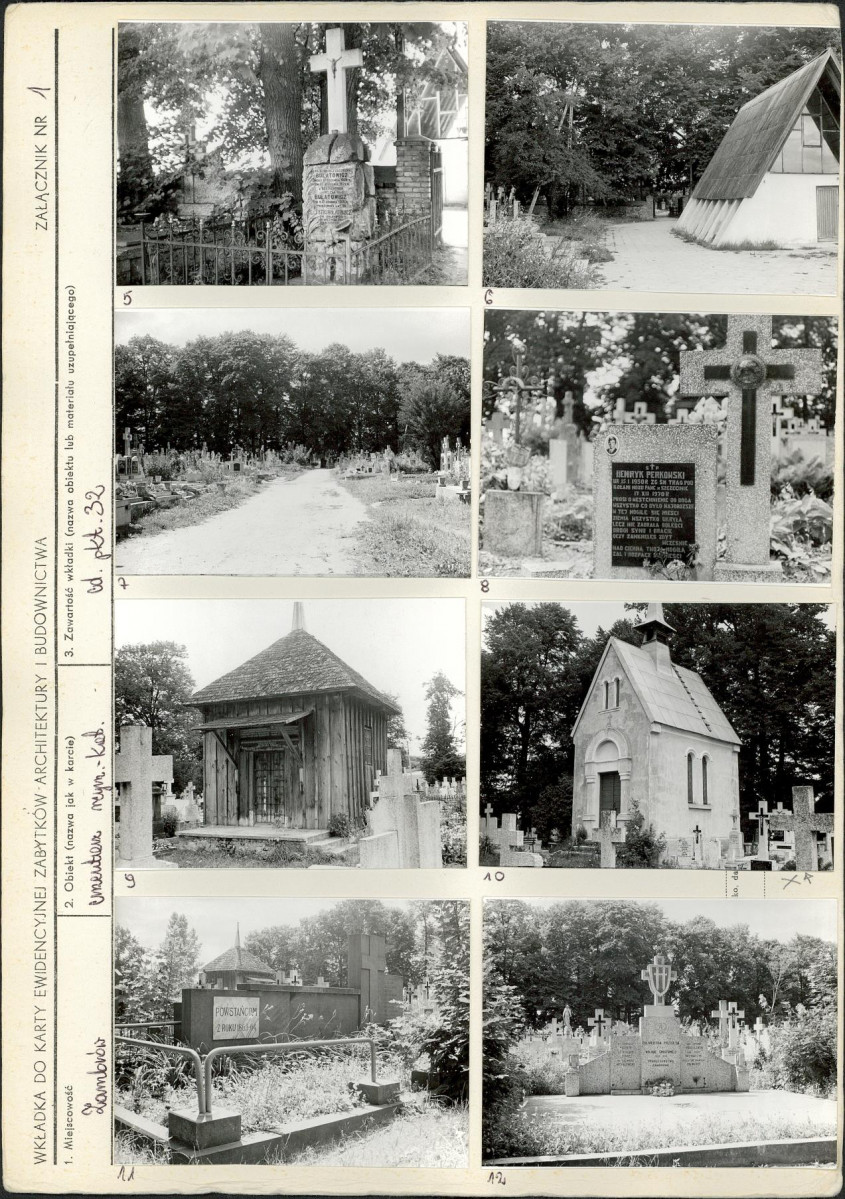 Karta cmentarza, skan nr 5