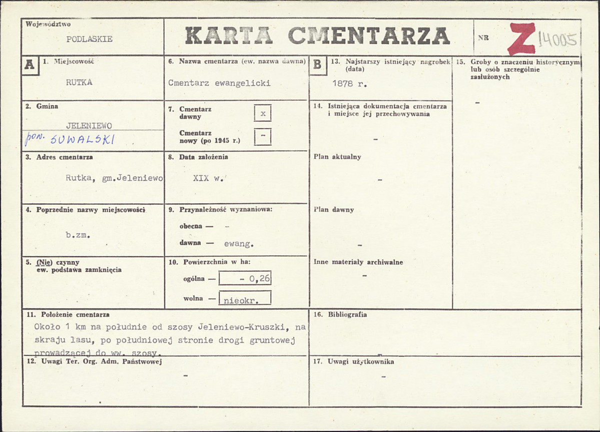 Karta cmentarza, skan nr 1