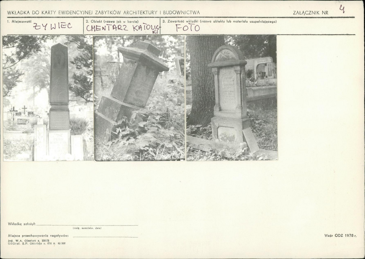 Karta cmentarza, skan nr 11