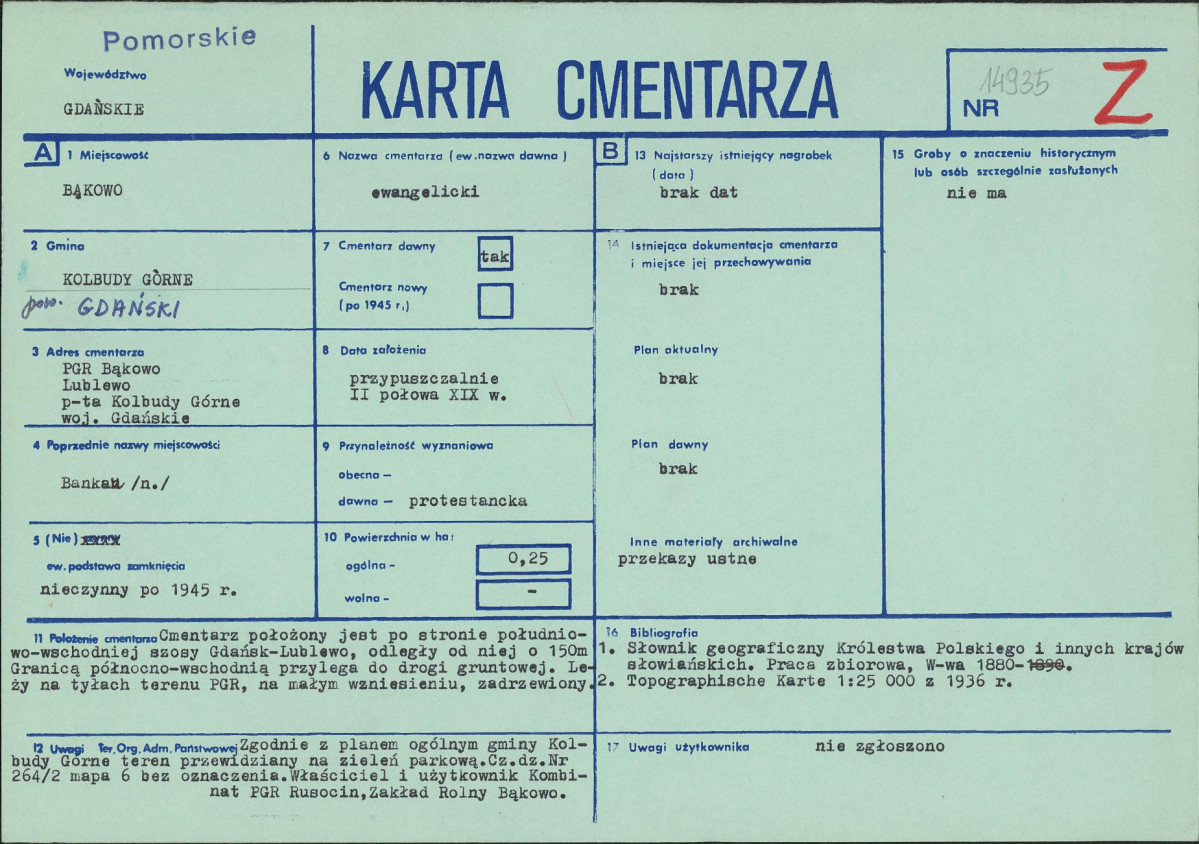 Karta cmentarza, skan nr 1