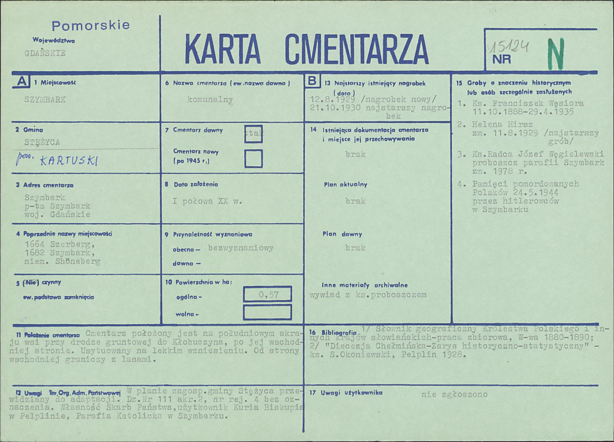 Karta cmentarza, skan nr 1