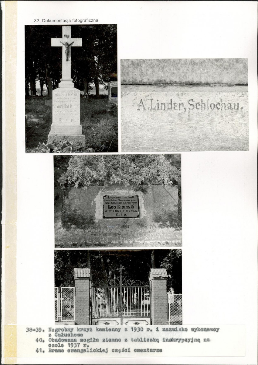 Karta cmentarza, skan nr 13