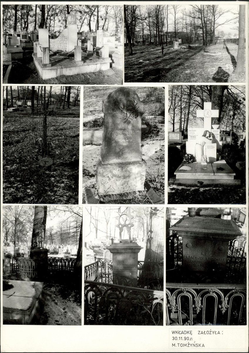 Karta cmentarza, skan nr 8